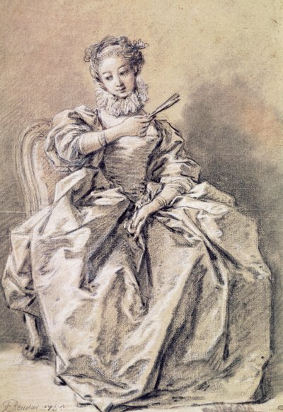 Woman in Spanish Costume by François Boucher